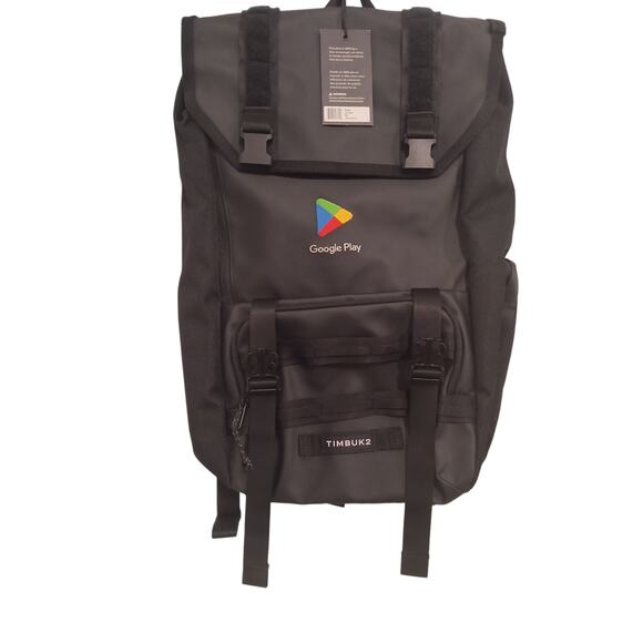 NWT Timbuk2 Rouge Google Play Edition Backpack - Black